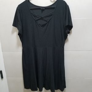 Casual black dress